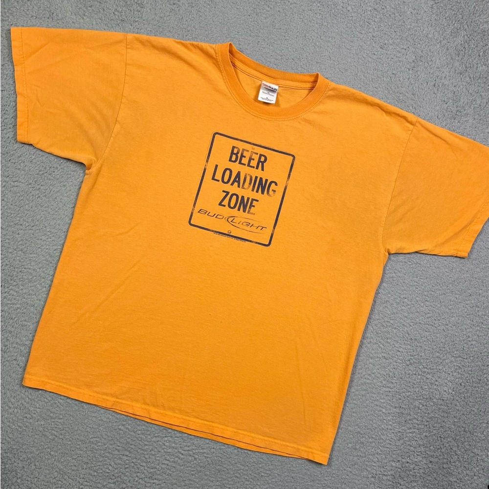 Vintage y2k bud light alcohol T-shirt